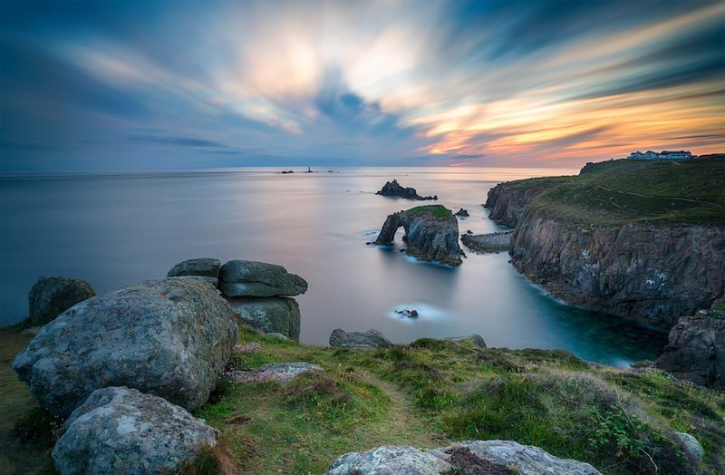 sunset at Lands End